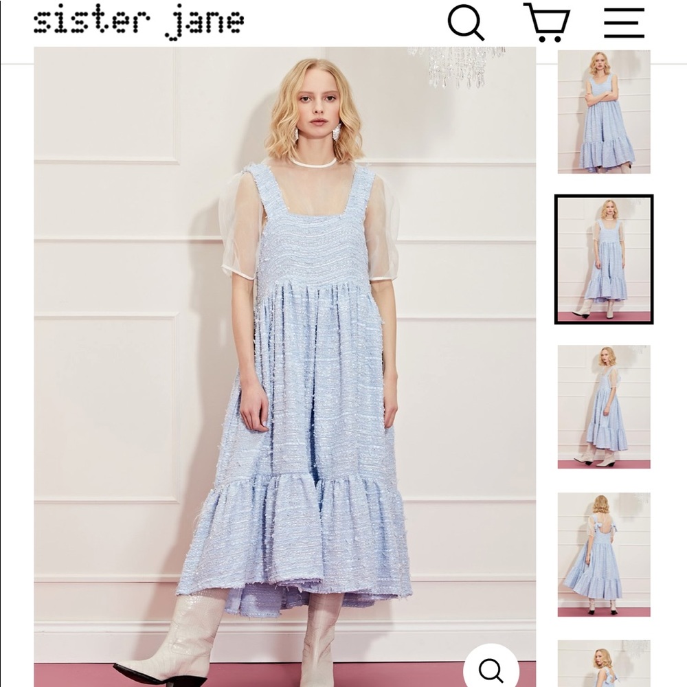 NWT - Sister Jane DREAM Rags to Riches Tweed Mini Dress